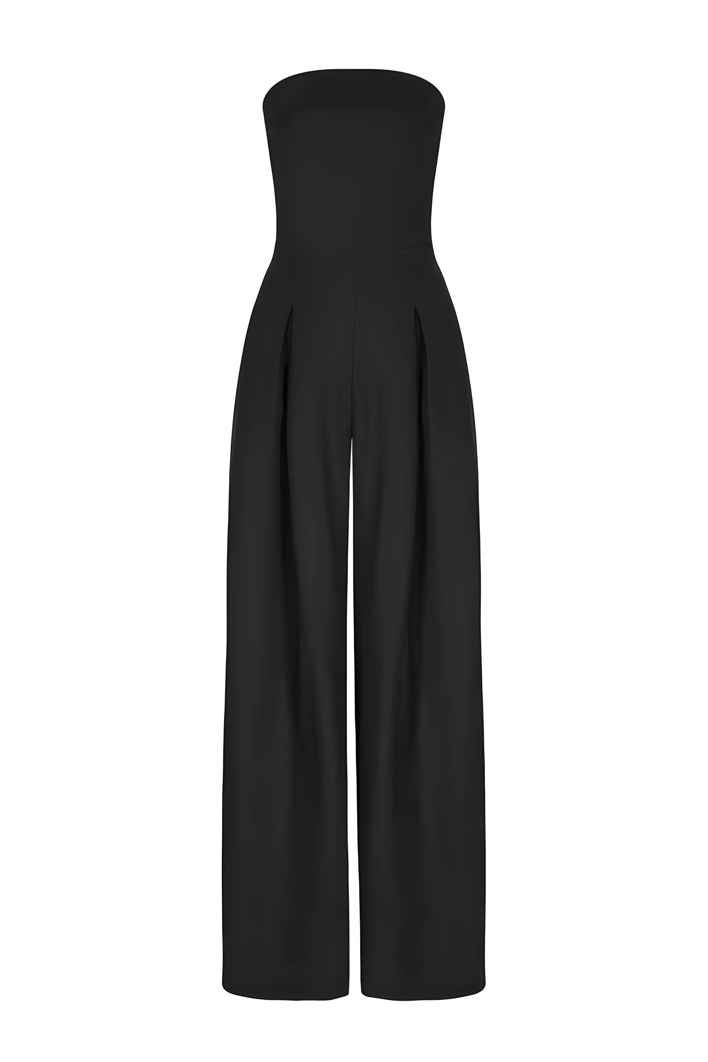 Amélie Jumpsuit with Shoulder Straps – Effortless Elegance
