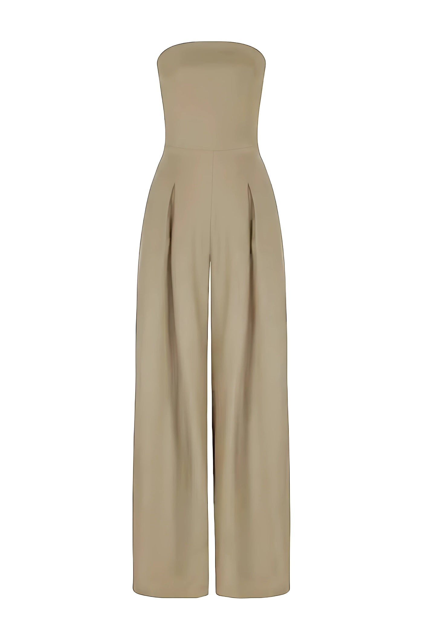 Amélie Jumpsuit with Shoulder Straps – Effortless Elegance