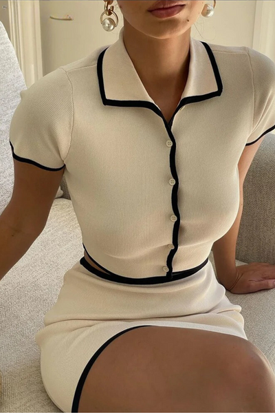 MIA | TWO PIECE POLO SET