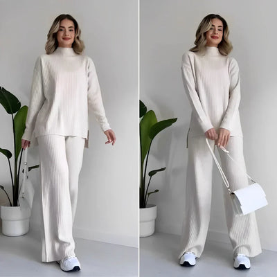 IVORY | CHICH TURTLENECK TWO PIECE