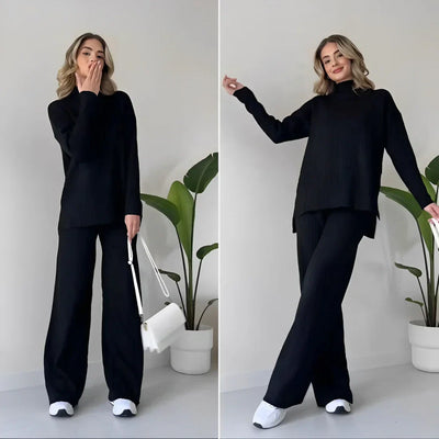 IVORY | CHICH TURTLENECK TWO PIECE