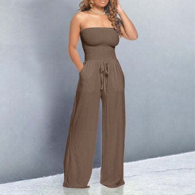 KATHERINE | TRENDY OFF-SHOULDER JUMPSUIT