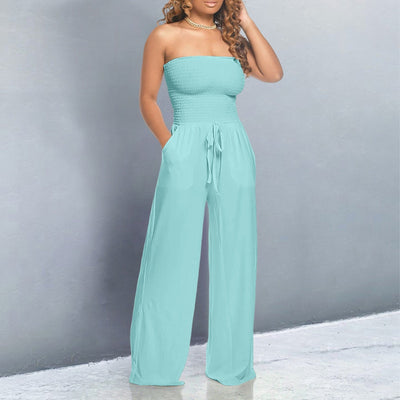 KATHERINE | TRENDY OFF-SHOULDER JUMPSUIT