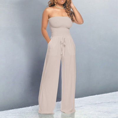 KATHERINE | TRENDY OFF-SHOULDER JUMPSUIT