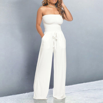 KATHERINE | TRENDY OFF-SHOULDER JUMPSUIT